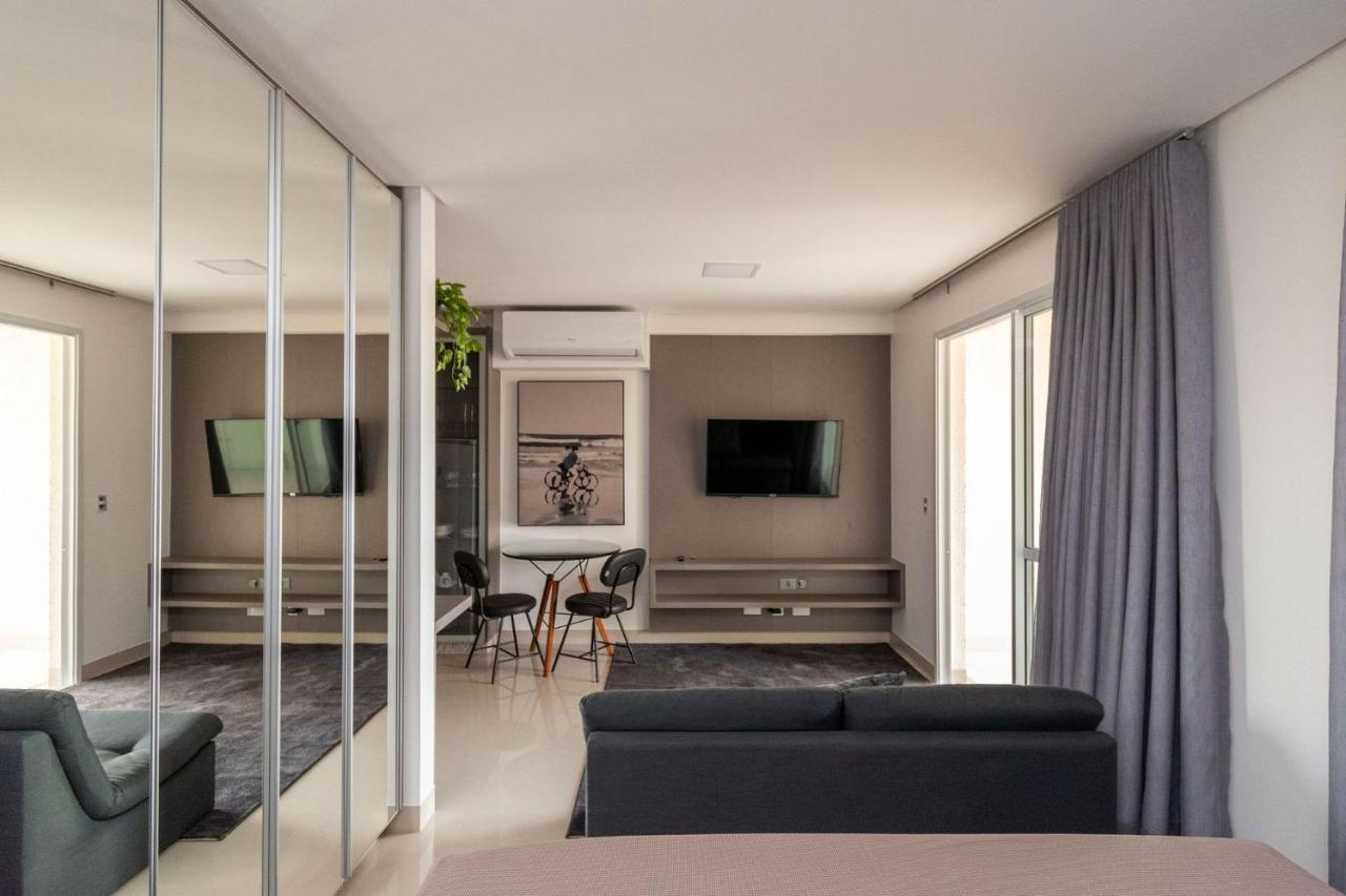 Lounge 22 - Flat Novo No Setor Oeste - Wi-Fi - Garagem - L1107