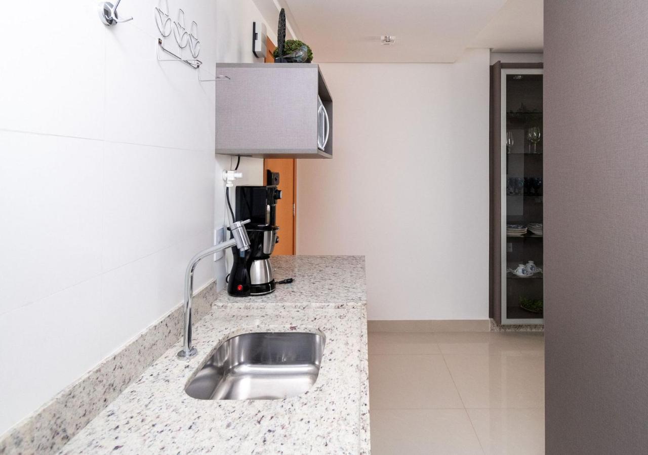 Lounge 22 - Flat Novo No Setor Oeste - Wi-Fi - Garagem - L1107 *